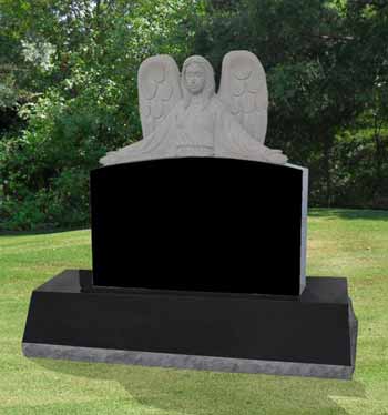 Guardian Angel 3 Small Headstone