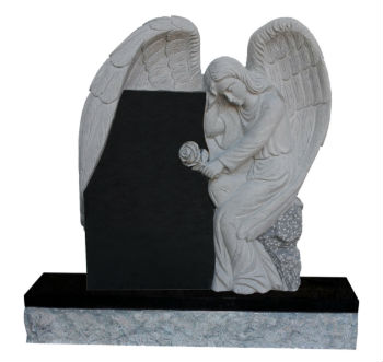 Sitting Angel Headstone 2