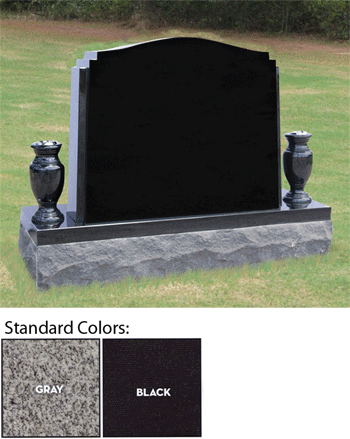 12x8 Tombstone not included Base for Graver marker