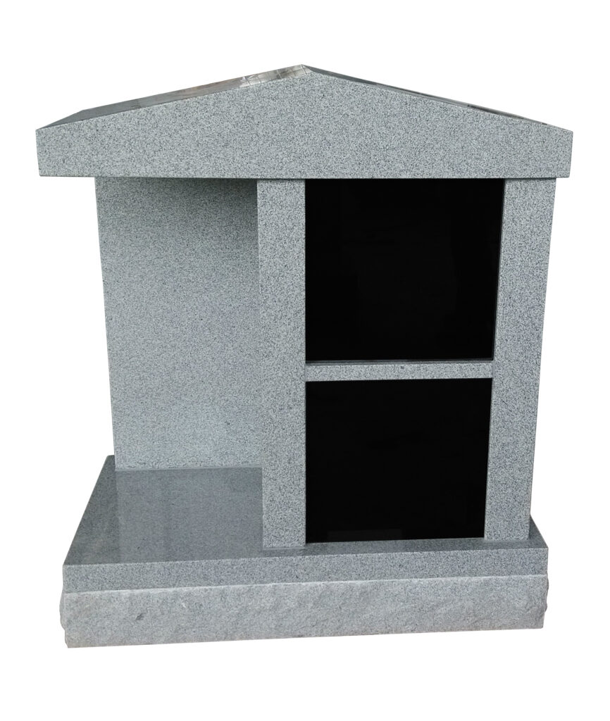 2 Niche Roof Top Columbarium with Alcove cremation