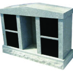 4 Niche Roof Top Columbarium with Alcove cremation