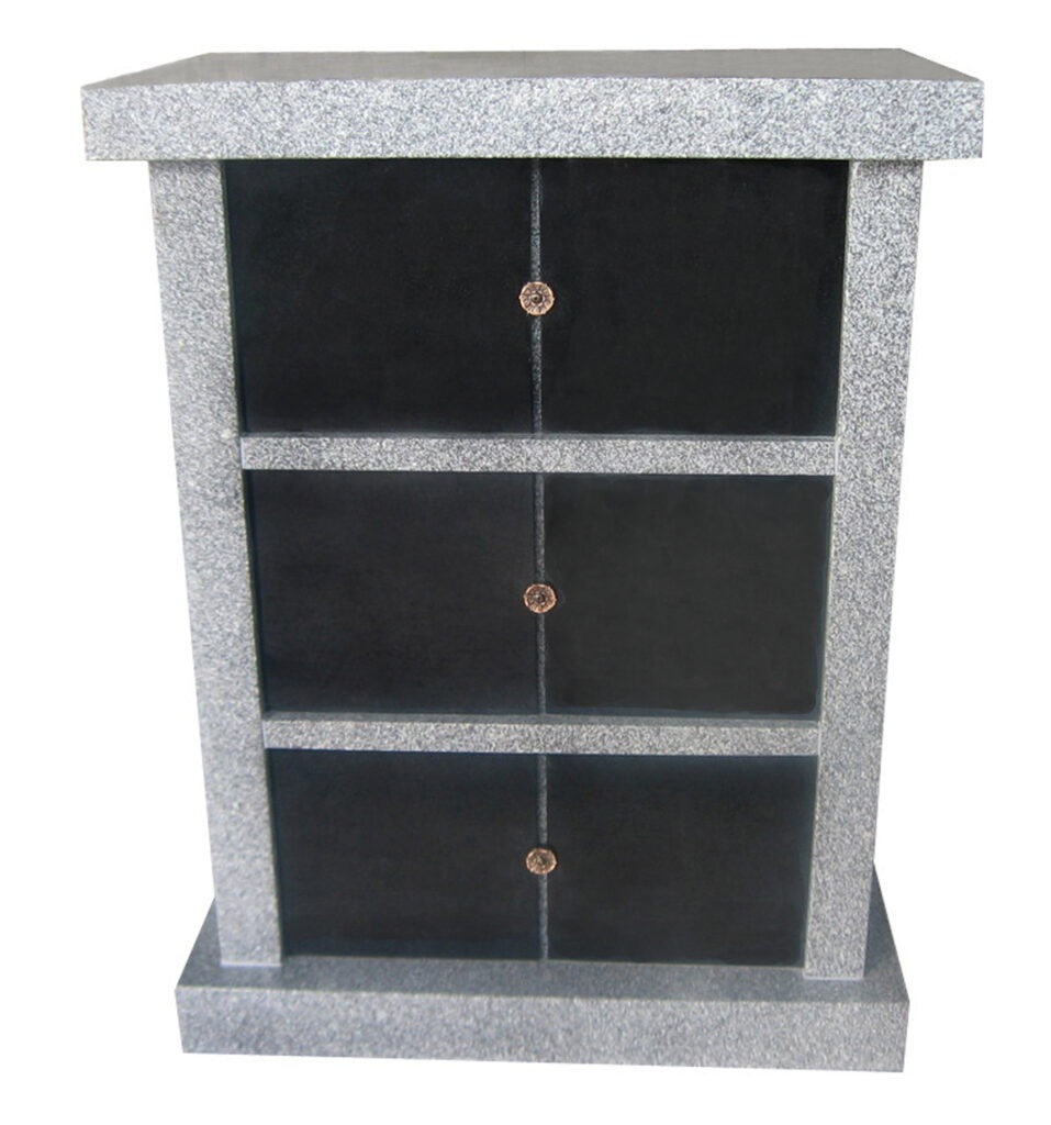 6 Niche Single Sided Columbarium cremation