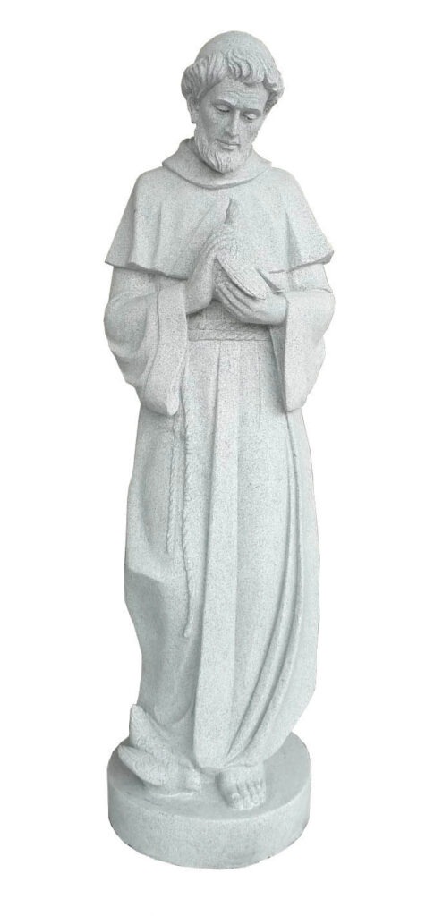 St. Francis with Birds Statue