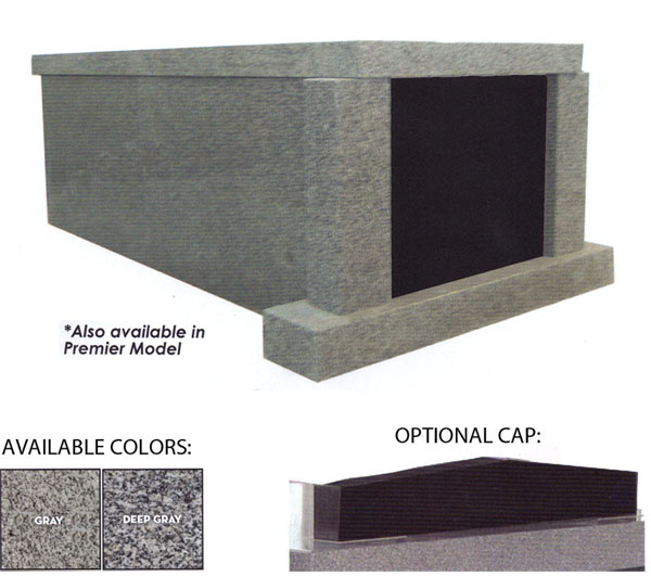 One Crypt Flat Top Mausoleum