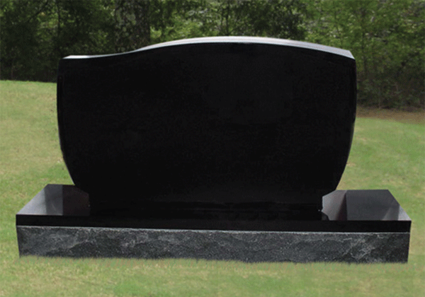 Wave Headstone